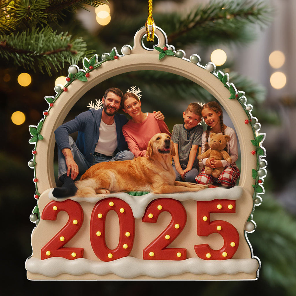 Our Christmas Together Photo - Personalized Acrylic Ornament