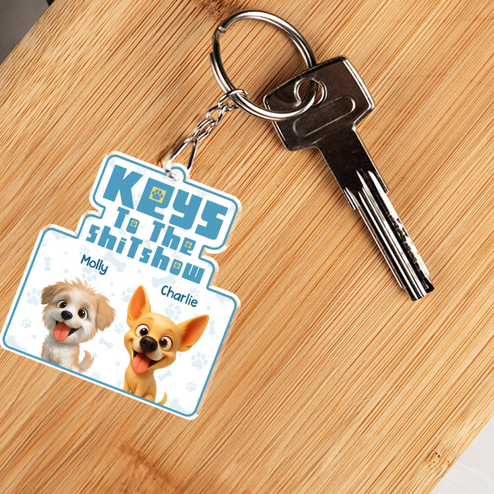 Keys To The Show - Personalized Acrylic Keychain
