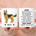 Custom Mother's day Birthday Gifts For Dog Mom, Dog Lovers • Woof You A Lot - Personalized Coffee Mug