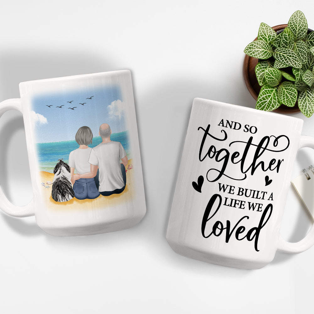 Custom Christmas Birthday Gifts For Dog Lovers • And So Together - Personalized Coffee Mug