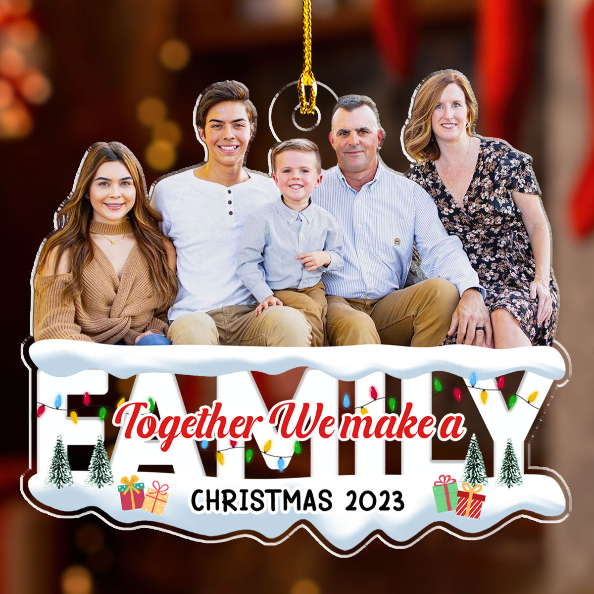 Family Is Everything - Personalized Acrylic Ornament
