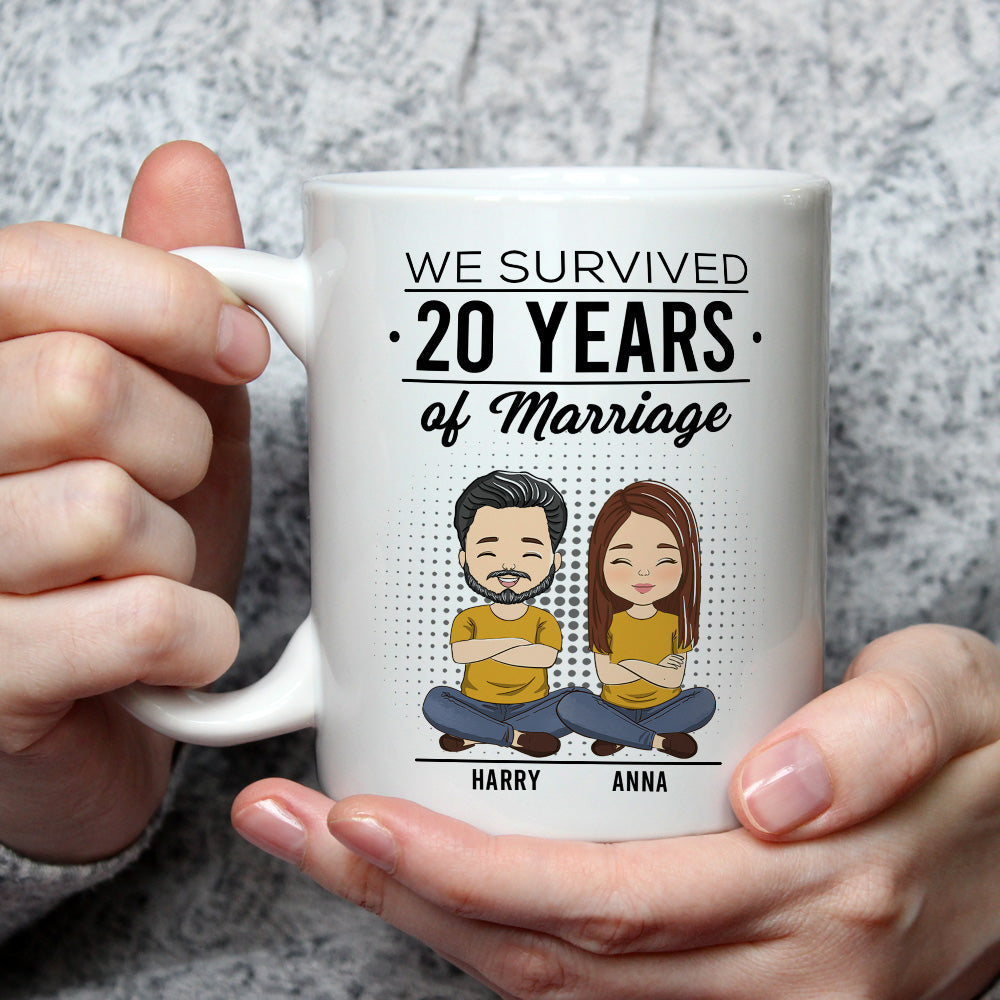 We Survived - Personalized Coffee Mug