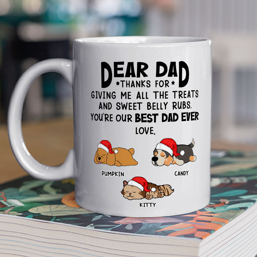 Custom Photo Mother's day Birthday Gifts For Cat Mom, Cat Lovers • All The Treats 2 - Personalized Coffee Mug