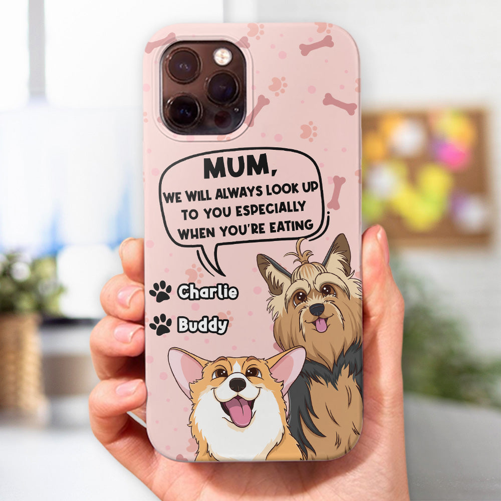 When You Are Eating - Personalized Phone Case