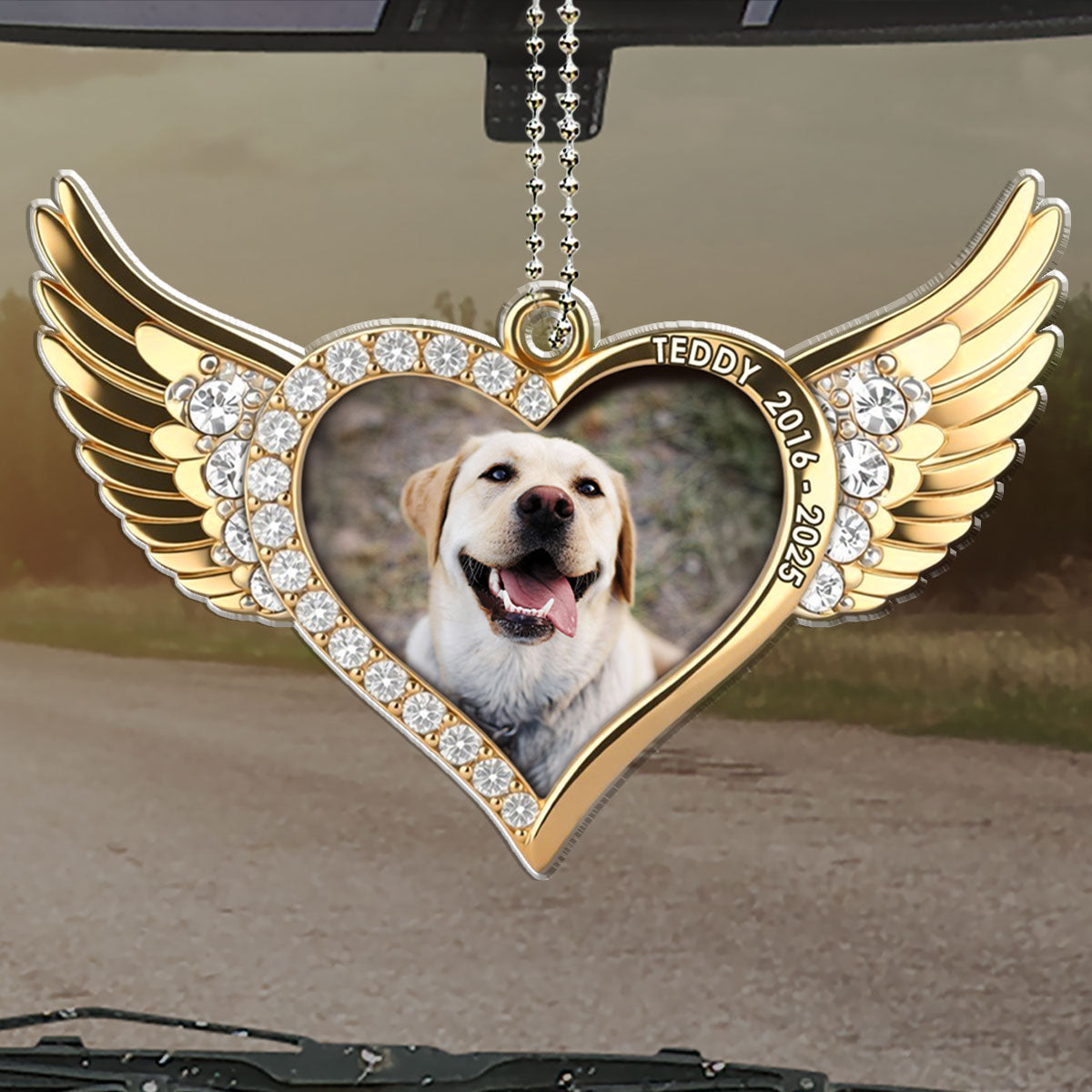Still In My Heart - Personalized Car Ornament