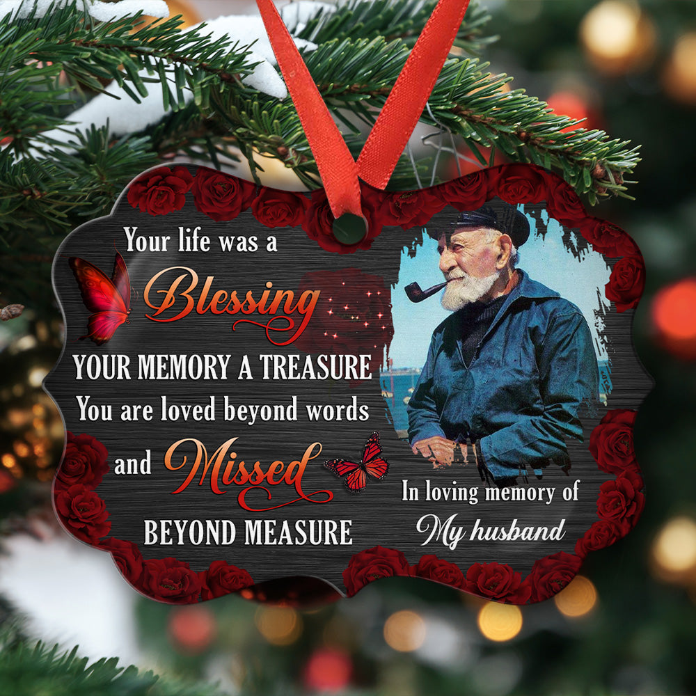 Missed Beyond Measure - Personalized Aluminum Ornament