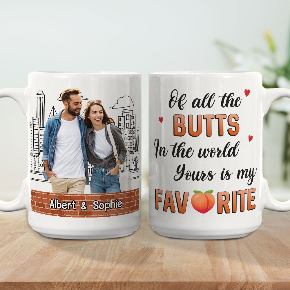 Yours Is My Favorite - Personalized Coffee Mug