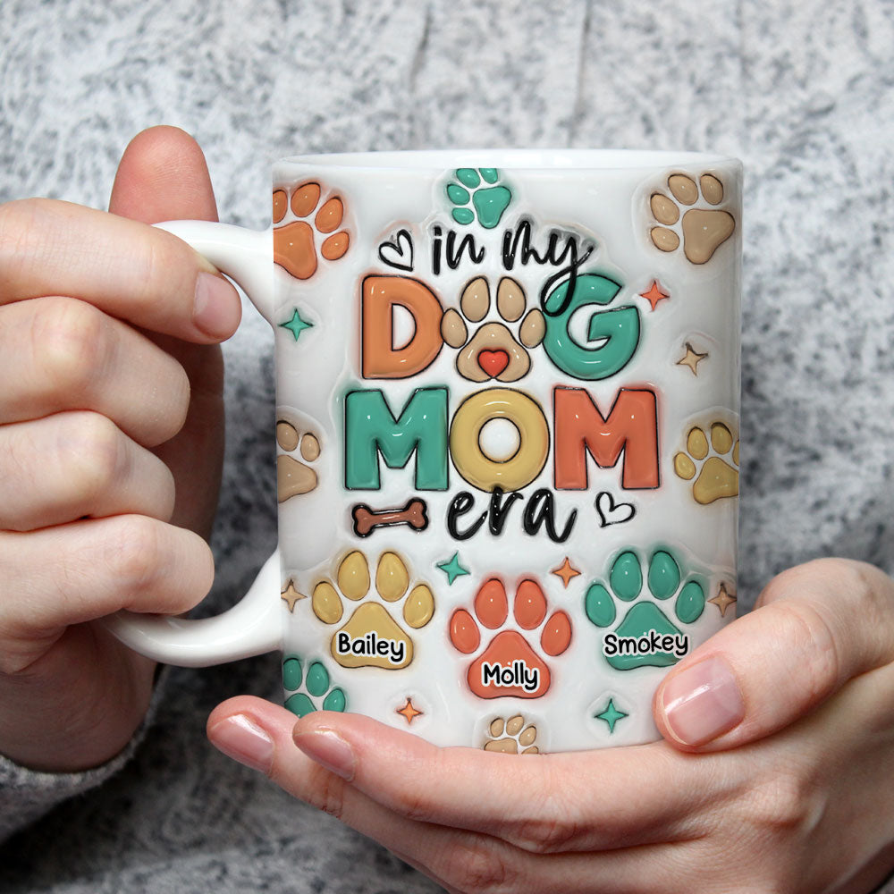 Dog Mom Era - Personalized Coffee Mug