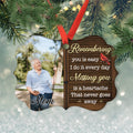 Miss You, Remember You - Personalized Aluminum Ornament