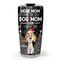 Custom Christmas Birthday Gifts For Dog Lovers • The Best Dog Parent We Love - Personalized Tumbler