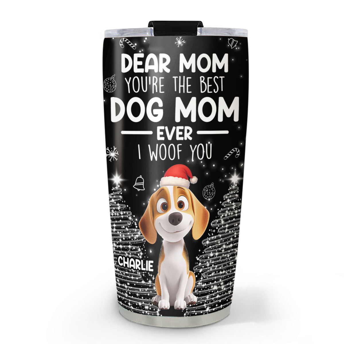 Custom Christmas Birthday Gifts For Dog Lovers • The Best Dog Parent We Love - Personalized Tumbler