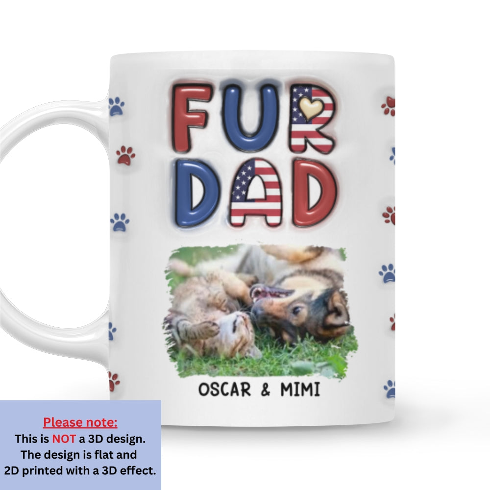 Custom Photo Christmas Birthday Gifts For Pet Lovers • My Lovely Pet Photo - Personalized 3D Inflated Effect Mug
