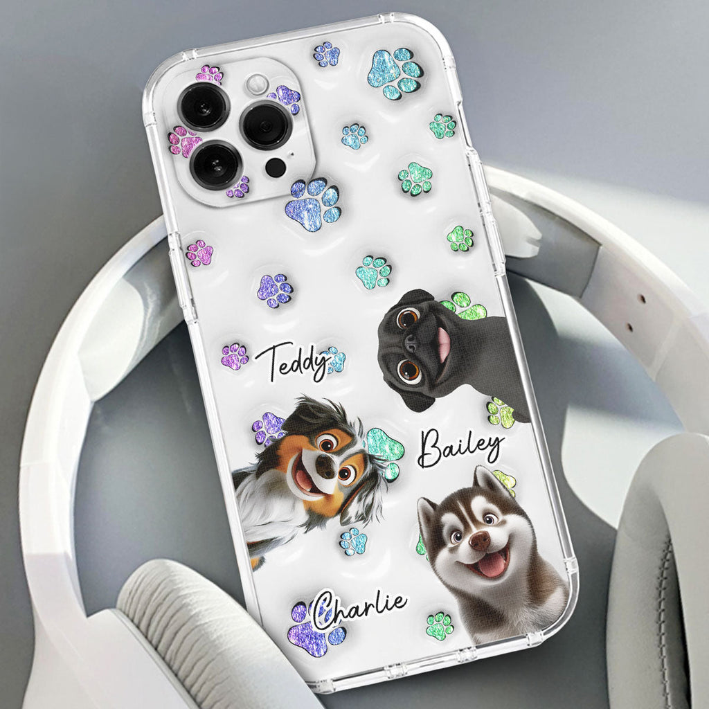 Dog Baby - Personalized 3D Inflated Effect Phone Case