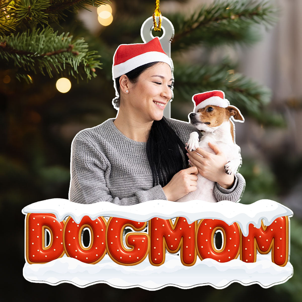Our Unbroken Bond Photo - Personalized 3D Effect Acrylic Ornament