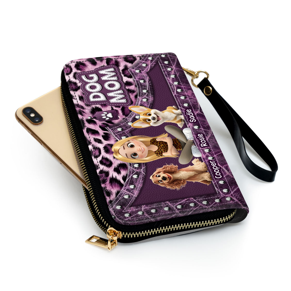 You Are Mom Favorite - Personalized Leather Wallet