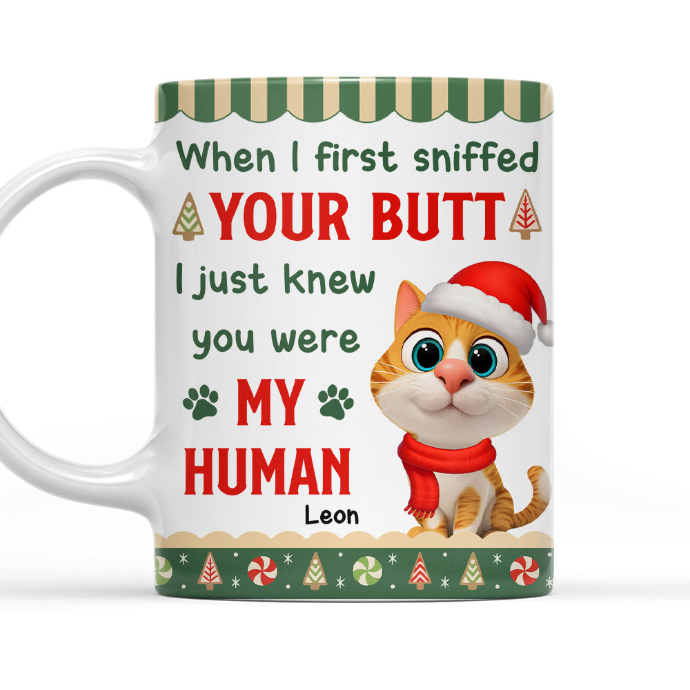 Custom Christmas Birthday Gifts For Cat Mom, Cat Lovers • I Just Knew Cat Ver - Personalized Coffee Mug