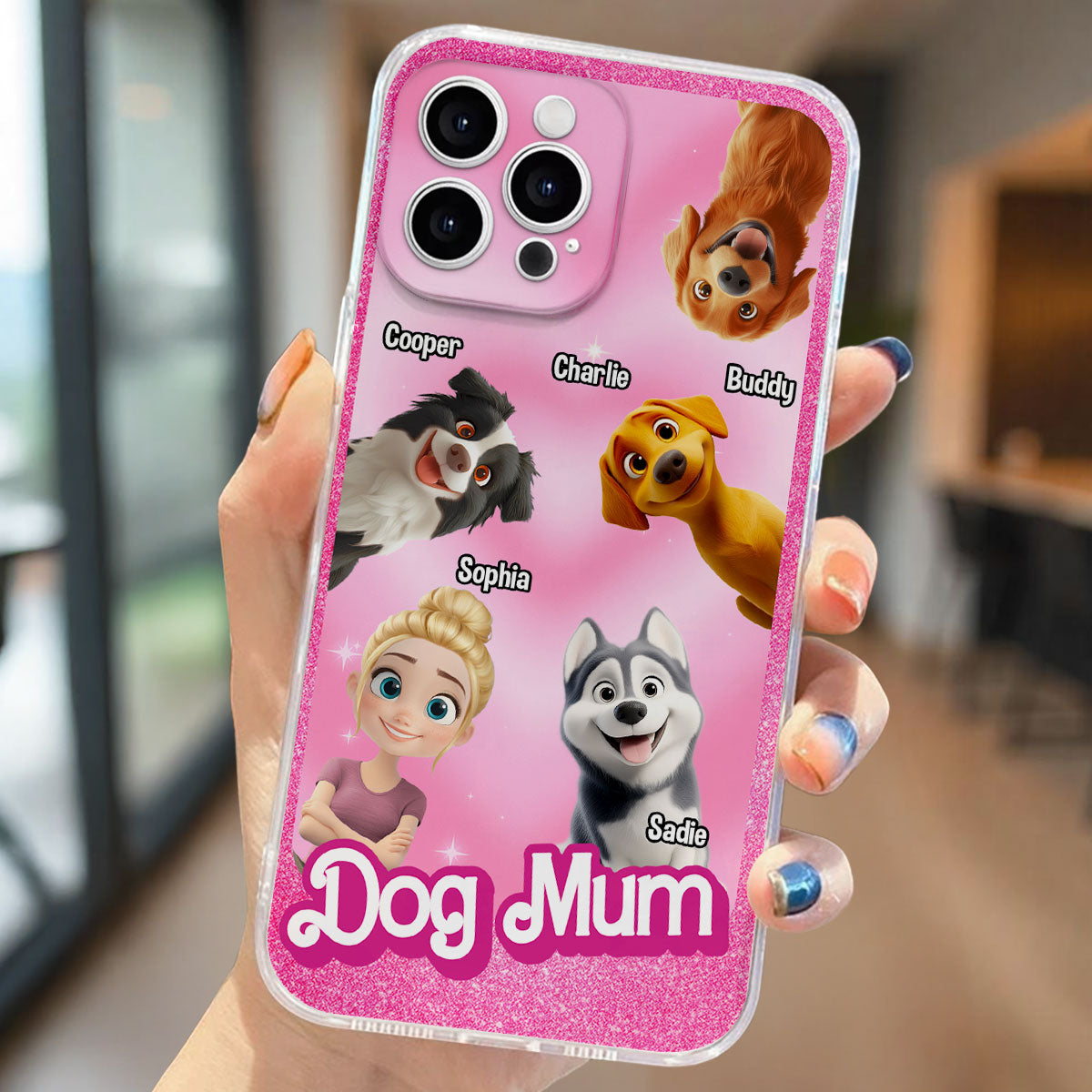 Hot Pink - Personalized Phone Case