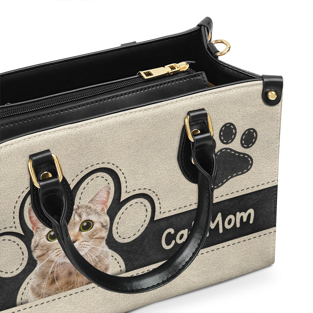 Fur Mom Elegant - Personalized Leather Bag