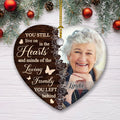 Always Be Remembered - Personalized Heart Ceramic Ornament