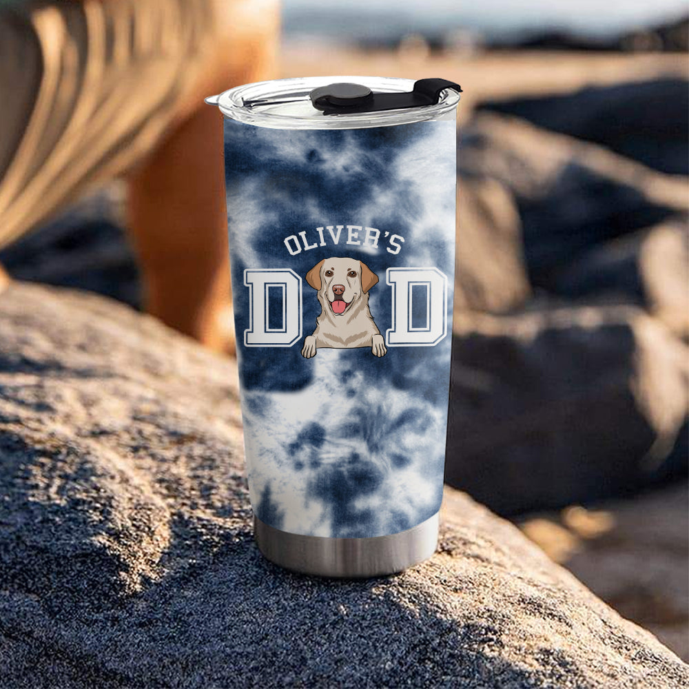 Custom Mother's day Birthday Gifts For Pet Mom, Pet Lovers • Dog Dad/Mom Basic - Personalized Tumbler