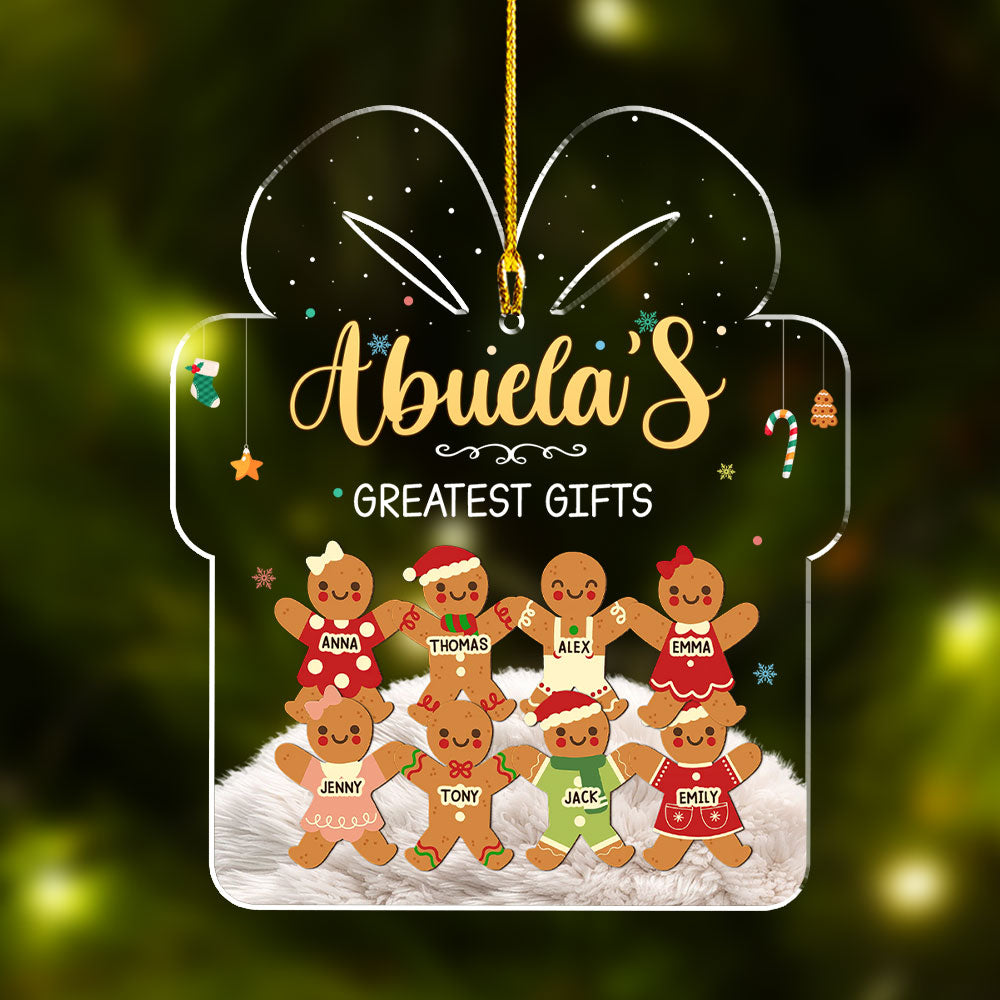 Greatest Gifts - Personalized Acrylic Ornament