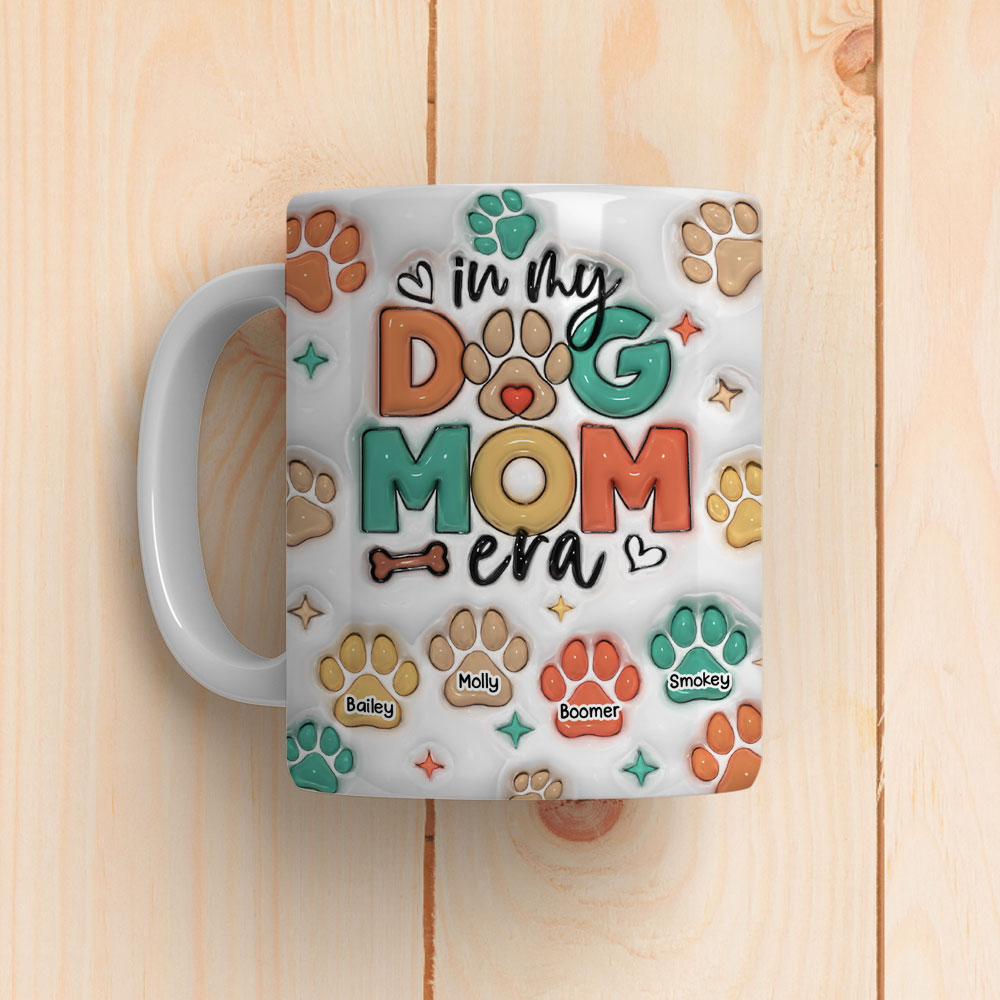 Dog Mom Era - Personalized Coffee Mug