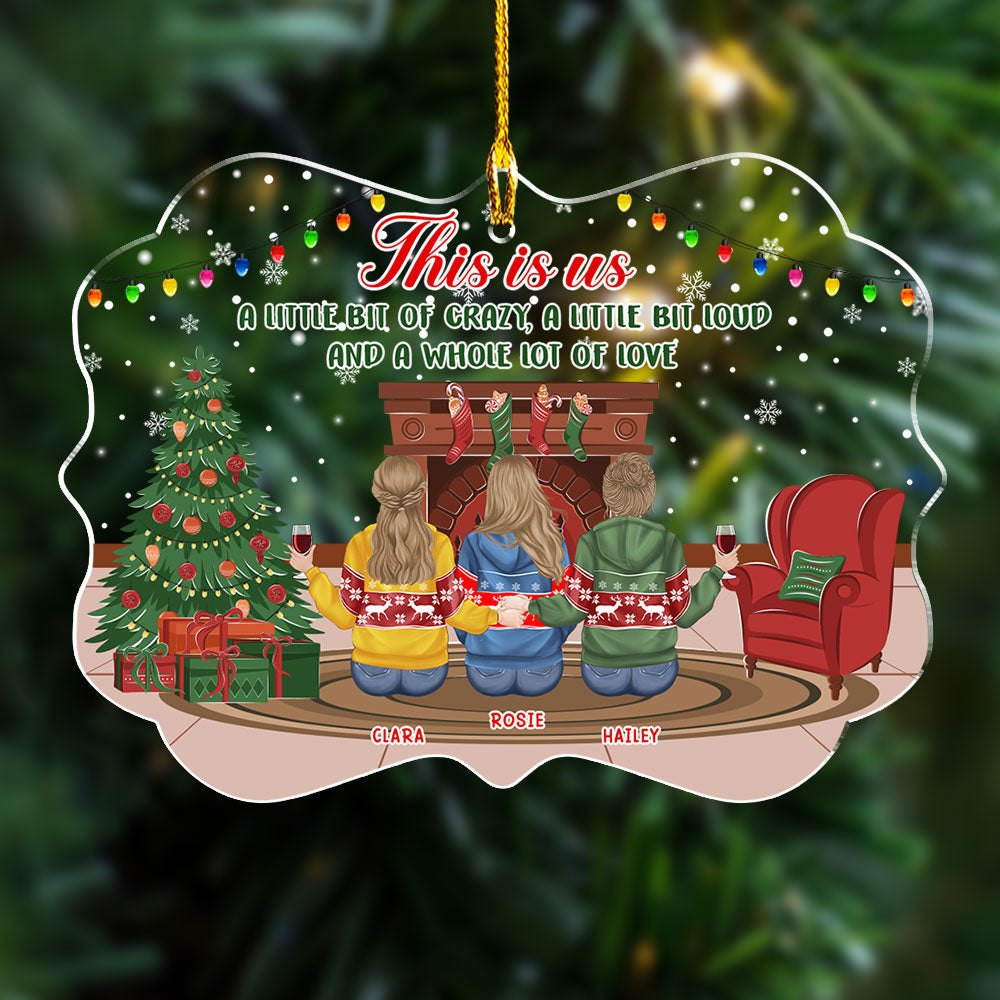 This Is Us - Personalized Acrylic Ornament