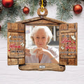 Window Hearts And Minds - Personalized 1-layered Wood Ornament