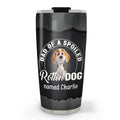 Custom Father's day Birthday Gifts For Dog Dad, Dog Lovers • Rotten Dog Cartoon - Personalized Tumbler