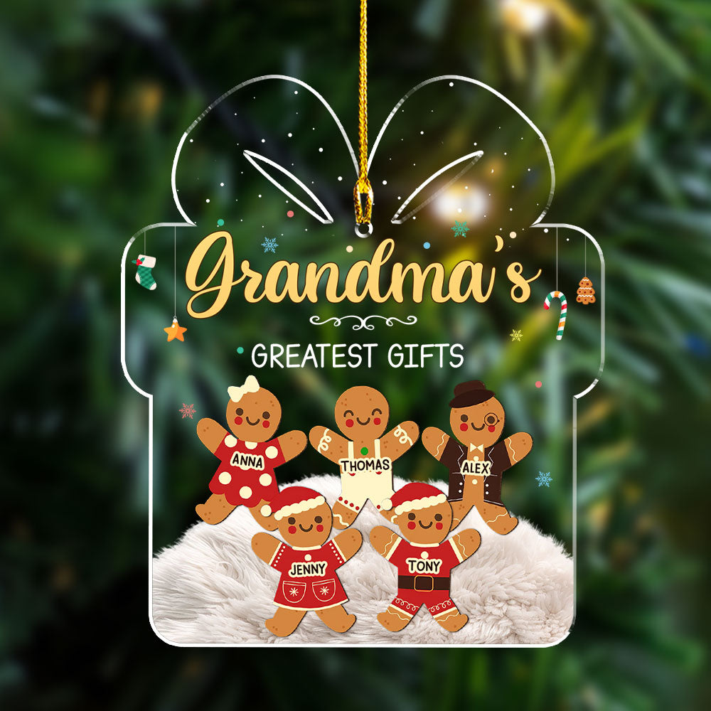 Greatest Gifts - Personalized Acrylic Ornament