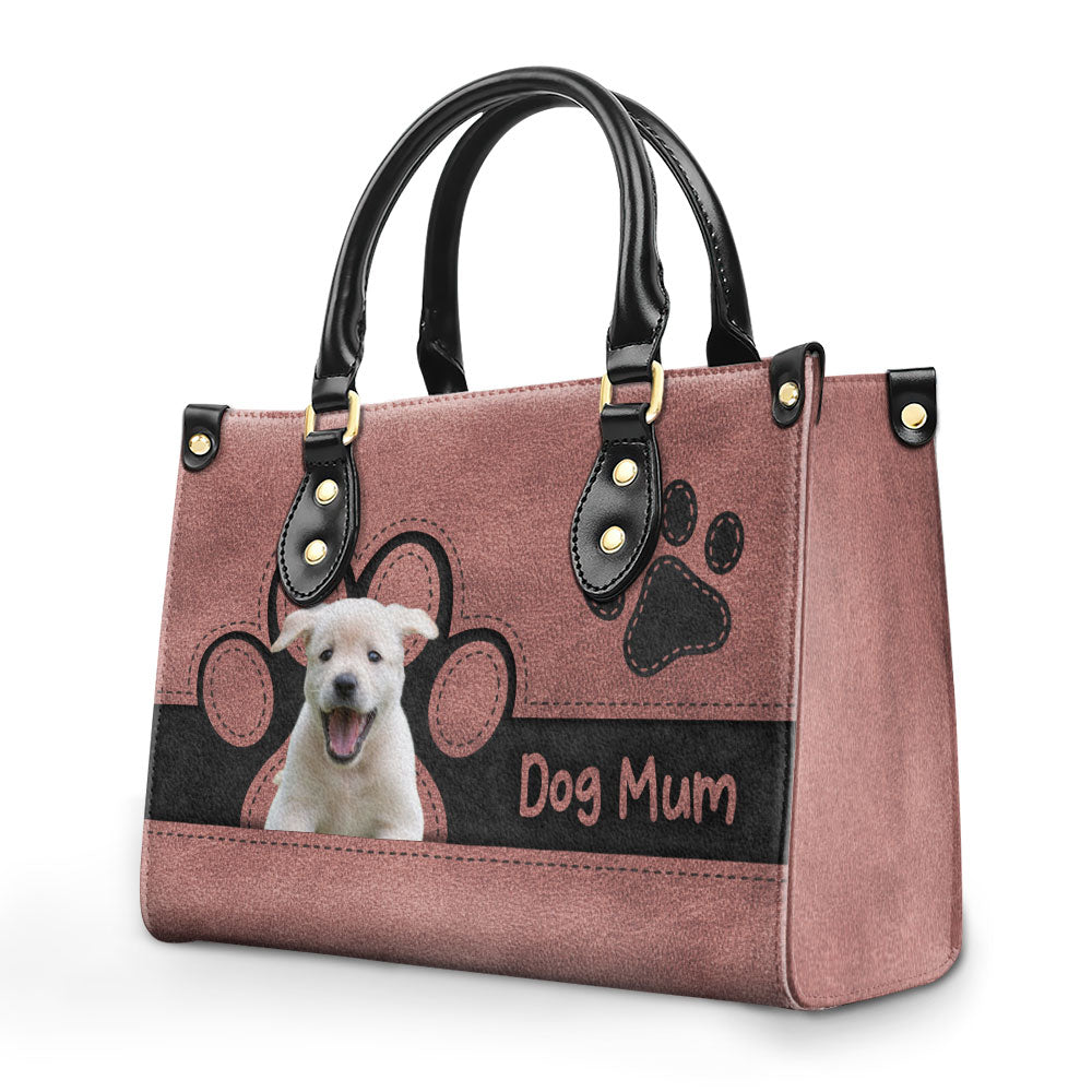 Fur Mom Elegant - Personalized Leather Bag