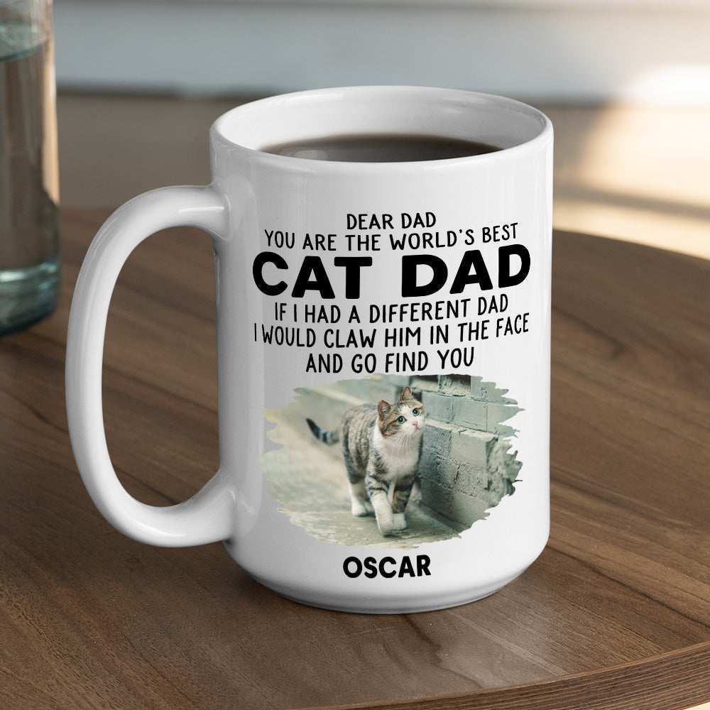 Custom Photo Mother's day Birthday Gifts For Cat Mom, Cat Lovers • We Would Claw Photo - Personalized Coffee Mug