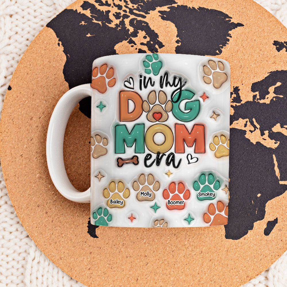 Dog Mom Era - Personalized Coffee Mug