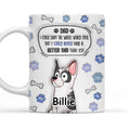 Custom Christmas Birthday Gifts For Dog Lovers • Better Mom Dad Than you - Personalized 3D Inflated Effect Mug