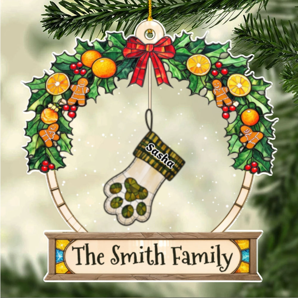 Lovely Gloves Hanging - Personalized Acrylic Ornament