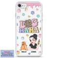 Dog Mom For Life - Personalized 3D Inflated Effect Phone Case