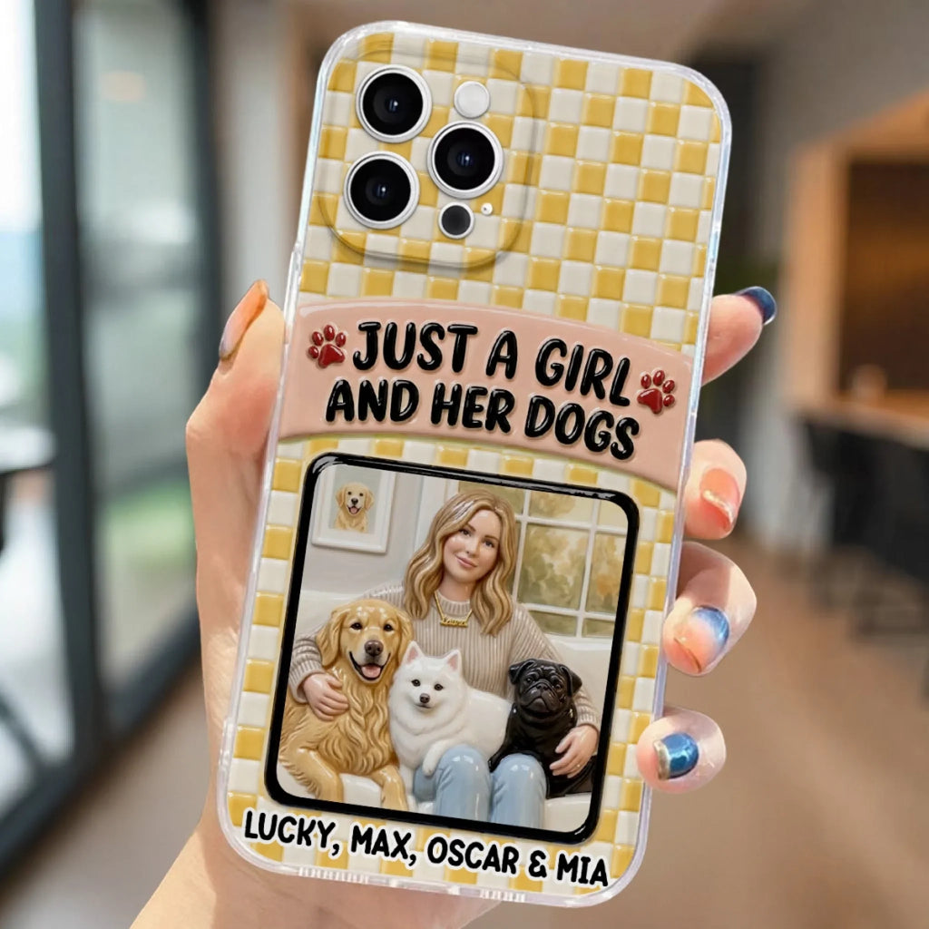 Attached To Each Other - Personalized 3D Effect Phone Case