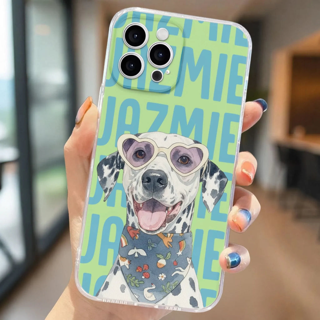 Dog Lover Watercolor - Personalized Phone Case