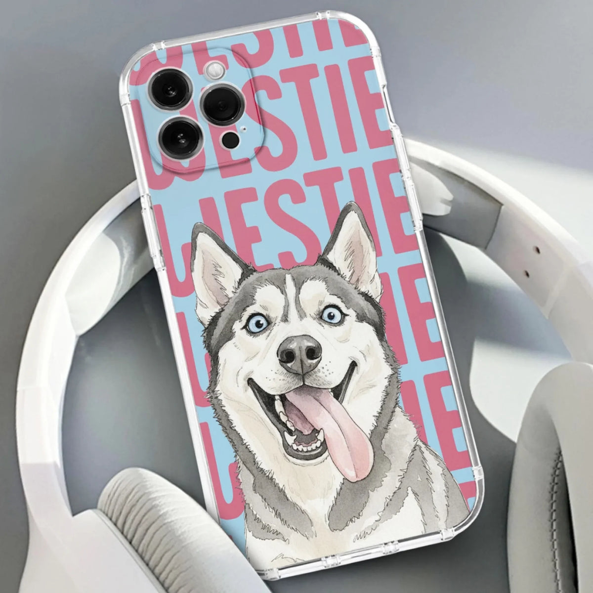 Dog Lover Watercolor - Personalized Phone Case
