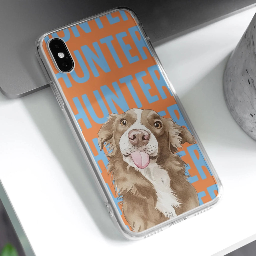 Dog Lover Watercolor - Personalized Phone Case