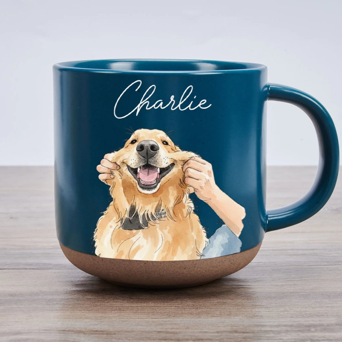 Custom Photo Christmas Birthday Gifts For Dog Mom, Dog Lovers • Charming Dog - Personalized Pottery Mug