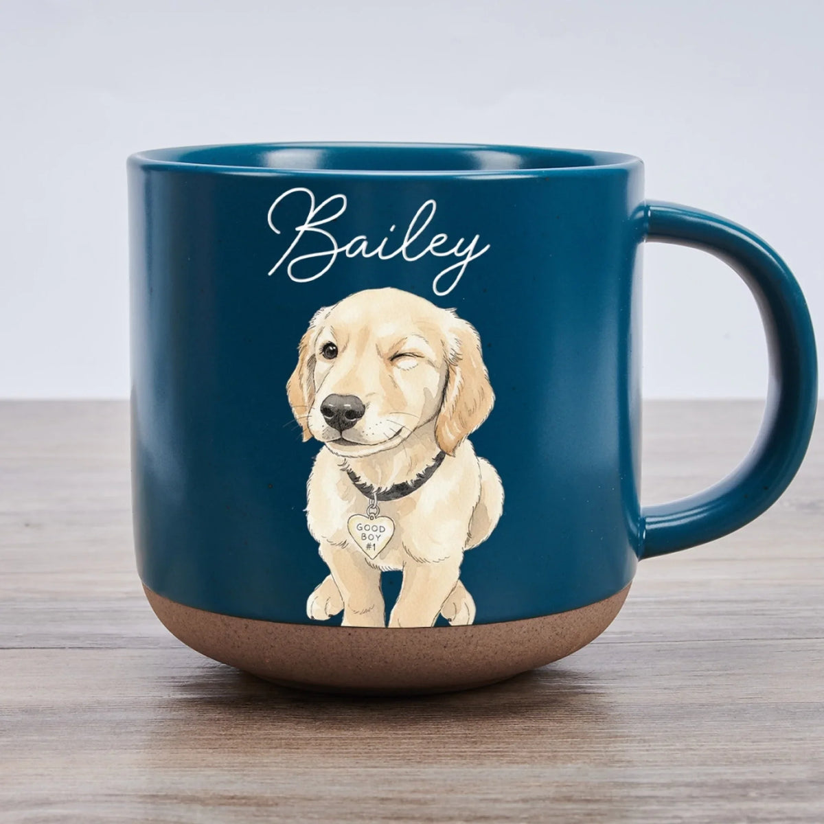Custom Photo Christmas Birthday Gifts For Dog Mom, Dog Lovers • Charming Dog - Personalized Pottery Mug