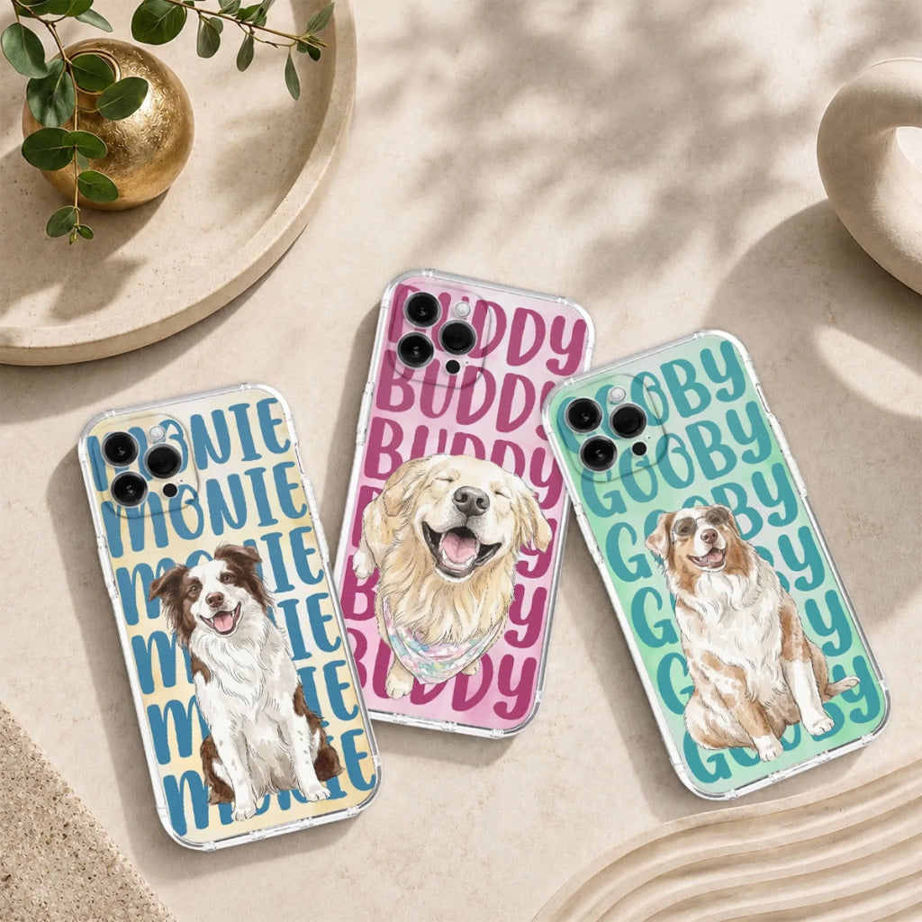 In Watercolor - Personalize Phone Case