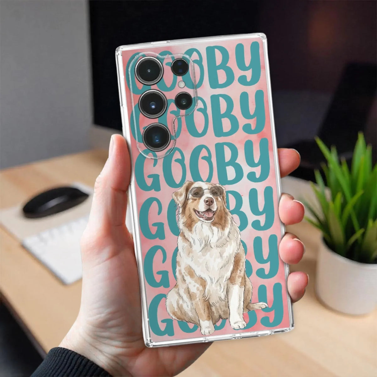 In Watercolor - Personalize Phone Case