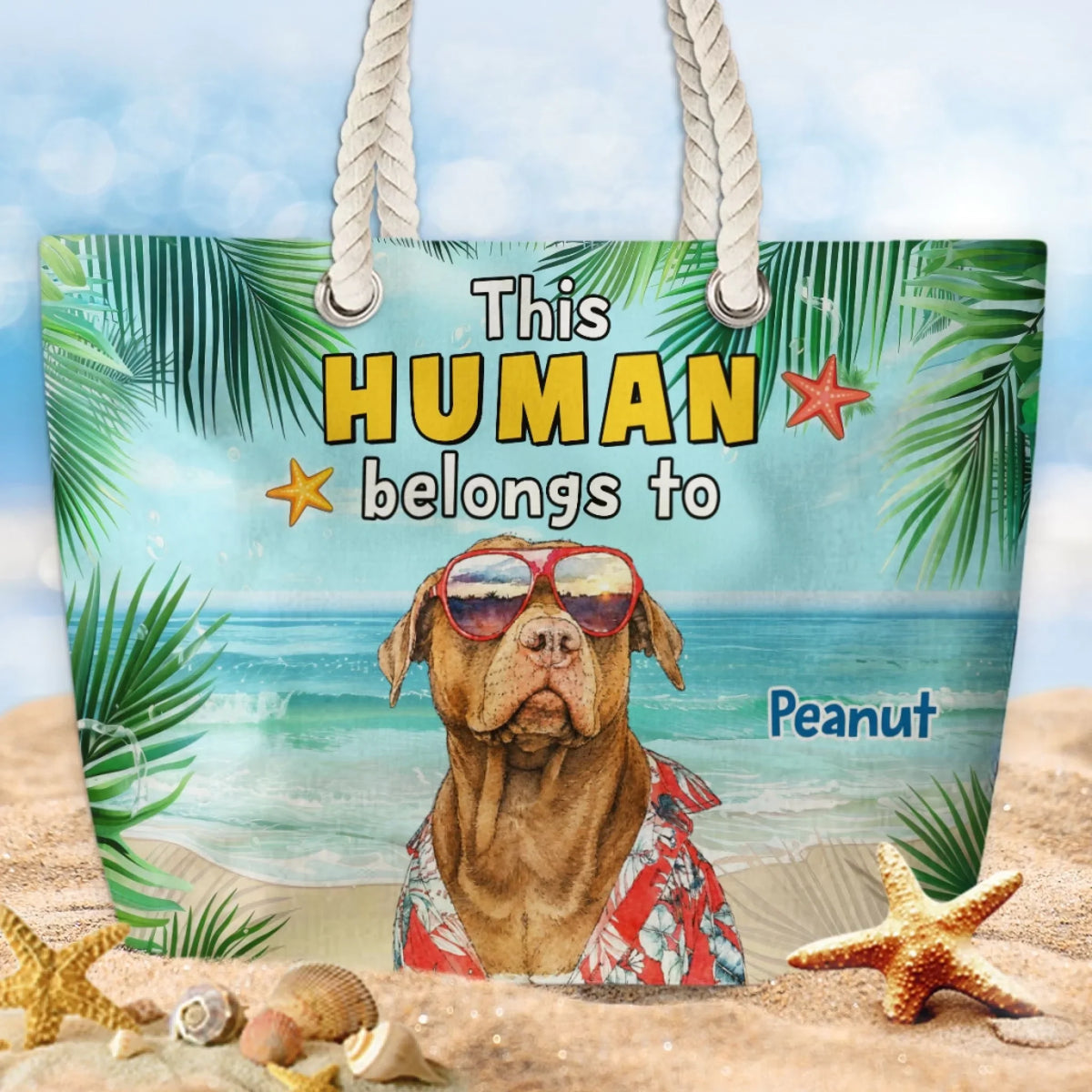 Too Late You Are My Property - Personalized Beach Bag