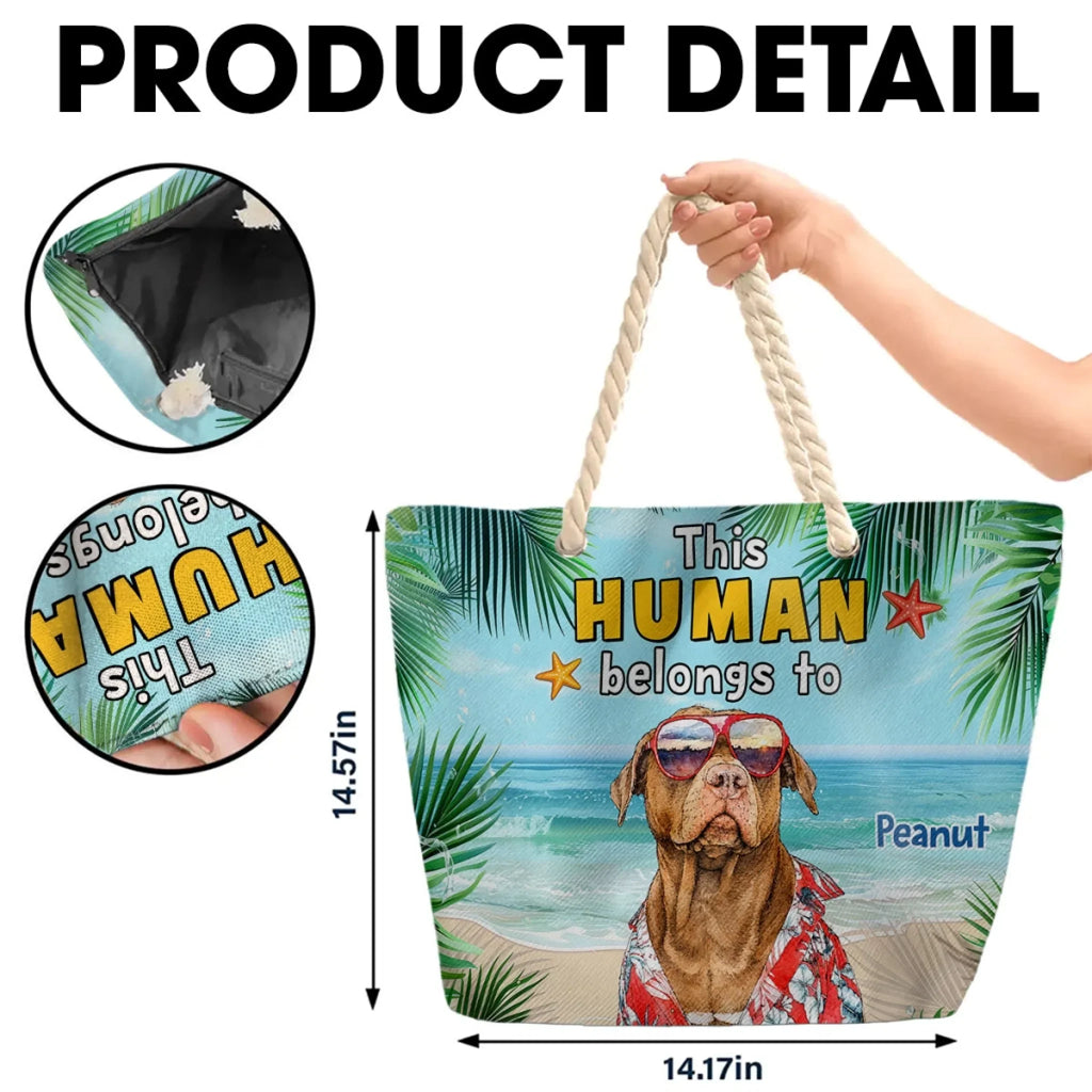 Too Late You Are My Property - Personalized Beach Bag