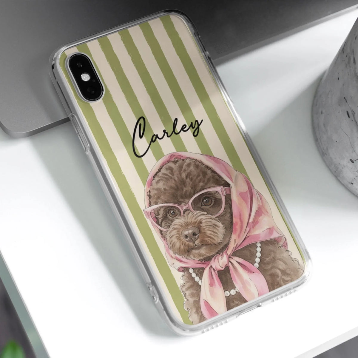 Custom Photo Christmas Birthday Gifts For Dog Moms • Beachside Barkers - Personalized Phone Case