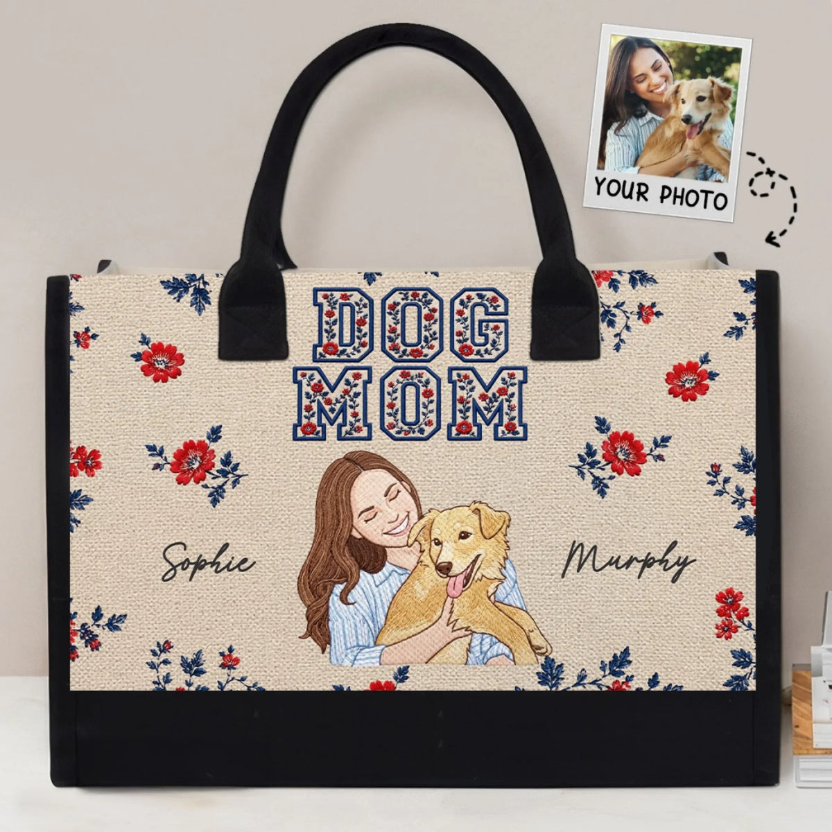 Let Us Get Away - Personalized Canvas Tote Bag