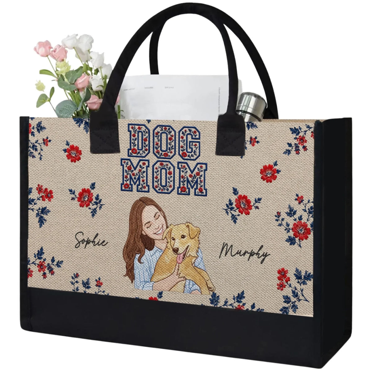 Let Us Get Away - Personalized Canvas Tote Bag