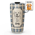Custom Photo Christmas Birthday Gifts For Dog Lovers • My Baby Alongside - Personalized Tumbler